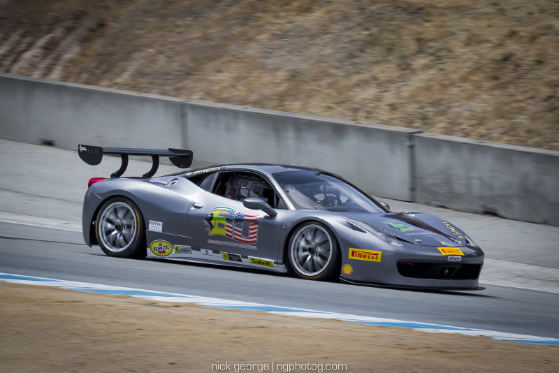 Illustration for article titled Ferrari Challenge at Laguna Seca